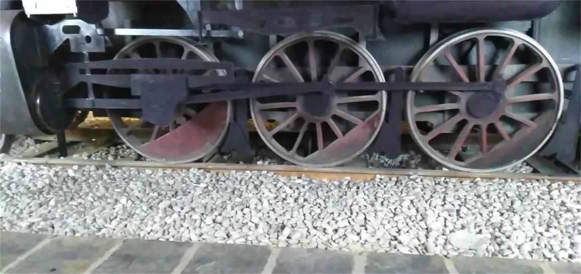 明水县蒸汽火车模型